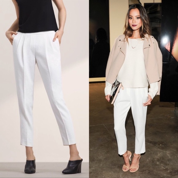 Aritzia Babaton Cohen Pants Size 4 in Light Gray - Picture 4 of 9